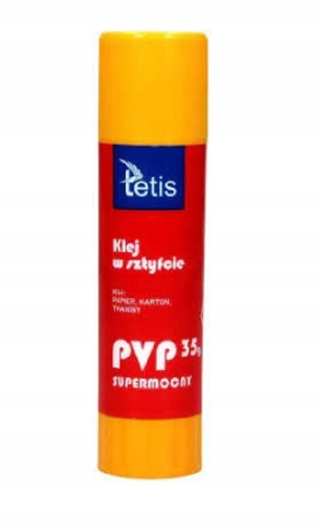 Klej w sztyfcie Pvp 35g Tetis