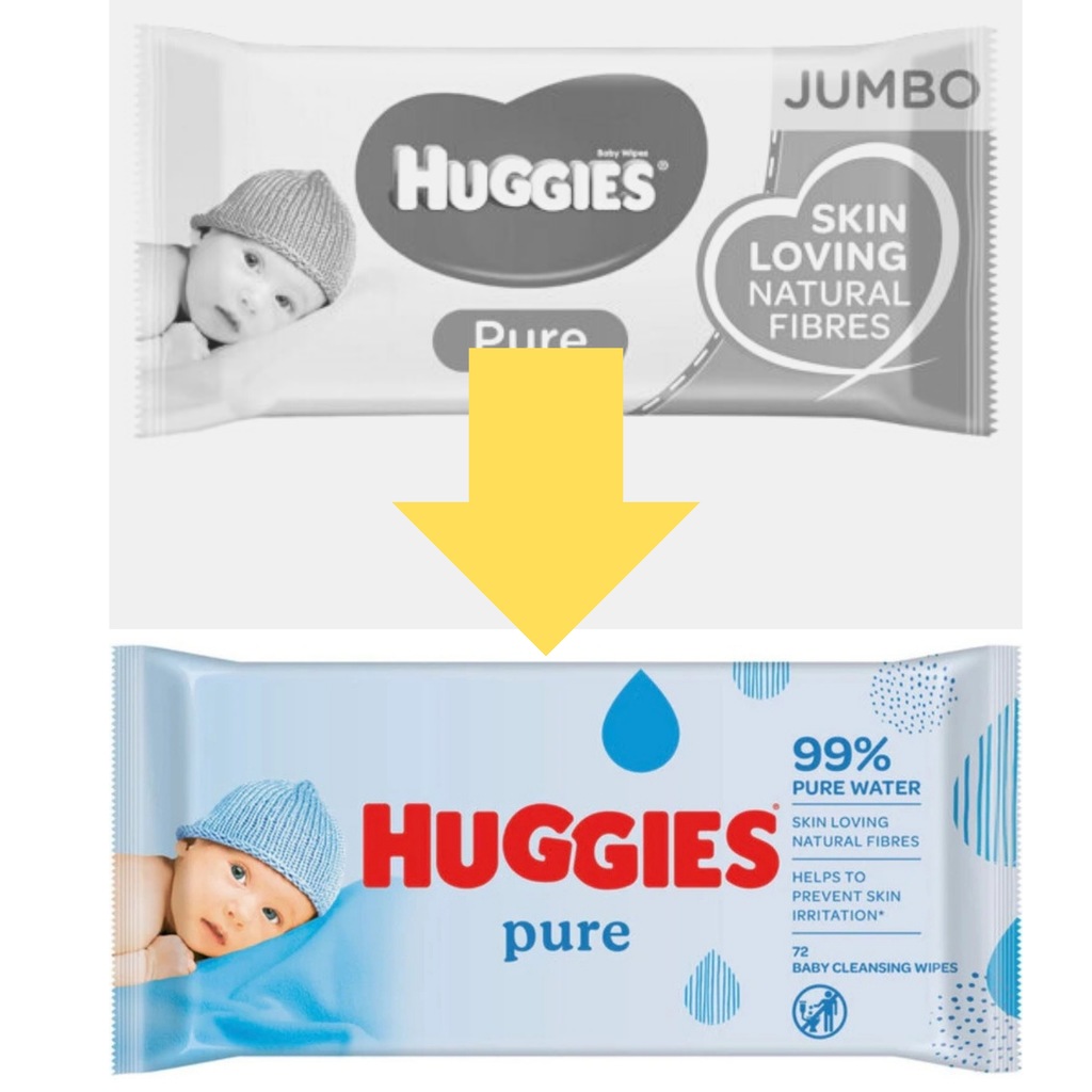 Купить Влажные салфетки Huggies Pure 10 x 72 JUMBO: отзывы, фото, характеристики в интерне-магазине Aredi.ru