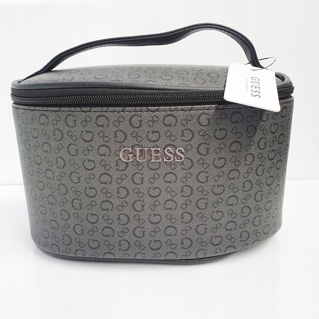 Kosmetyczka damska kuferek Guess logo wakacje