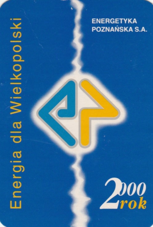 Kalendarzyk Energetyka Poznańska 2000