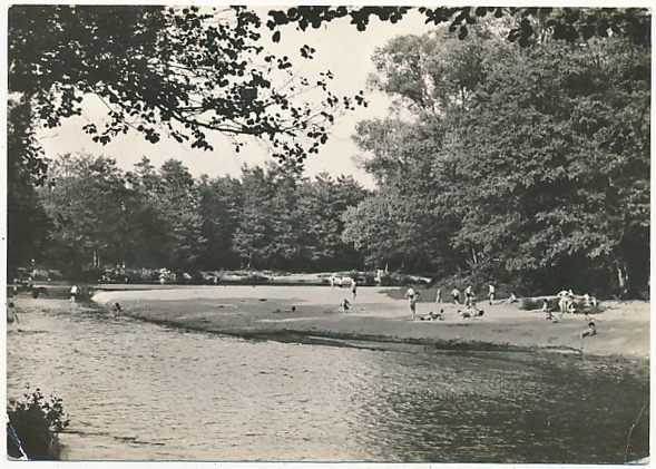 Józefów pow. Otwock Plaża nad Świdrem
