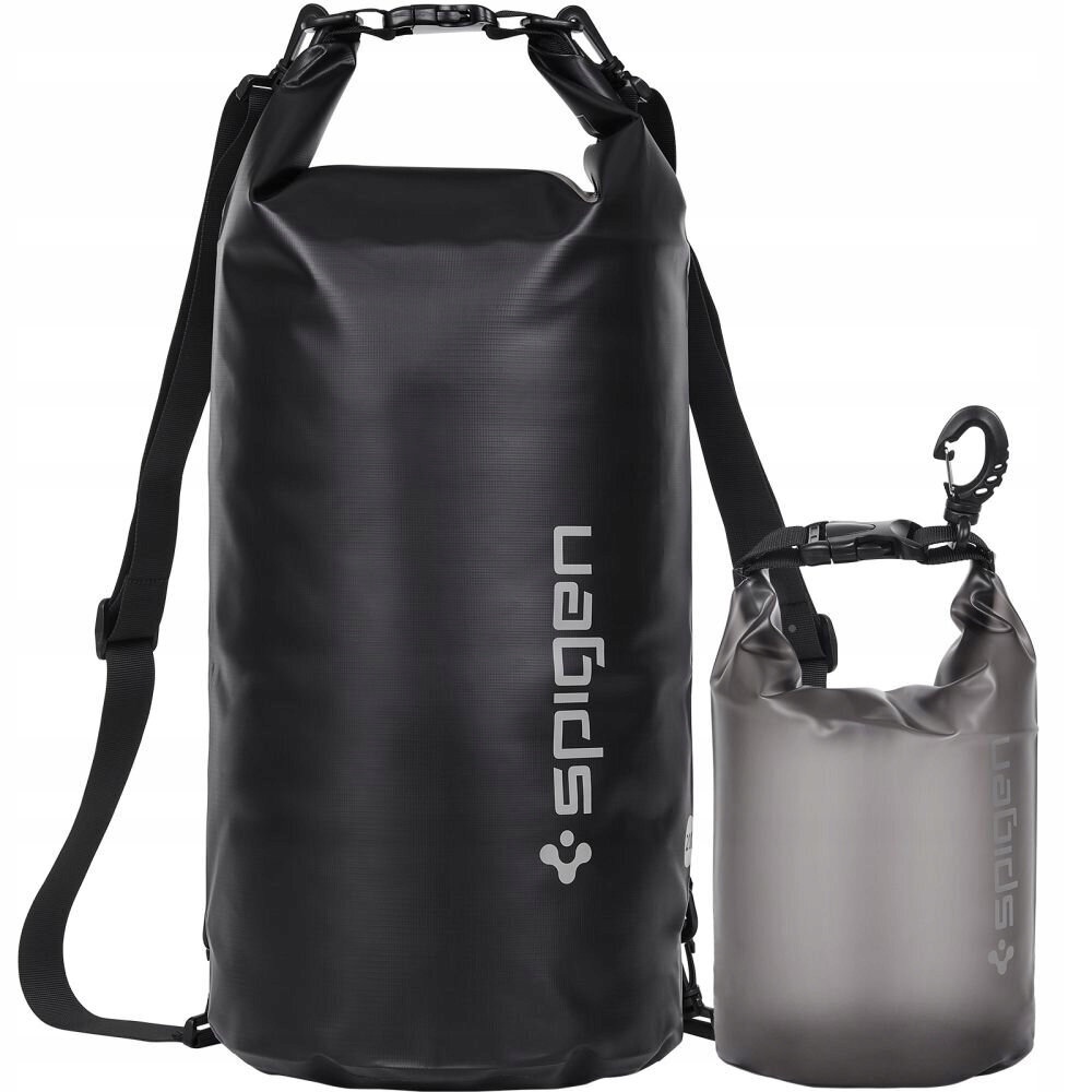 Torby wodoszczelne Spigen A630 Universal Waterproof Bag Black
