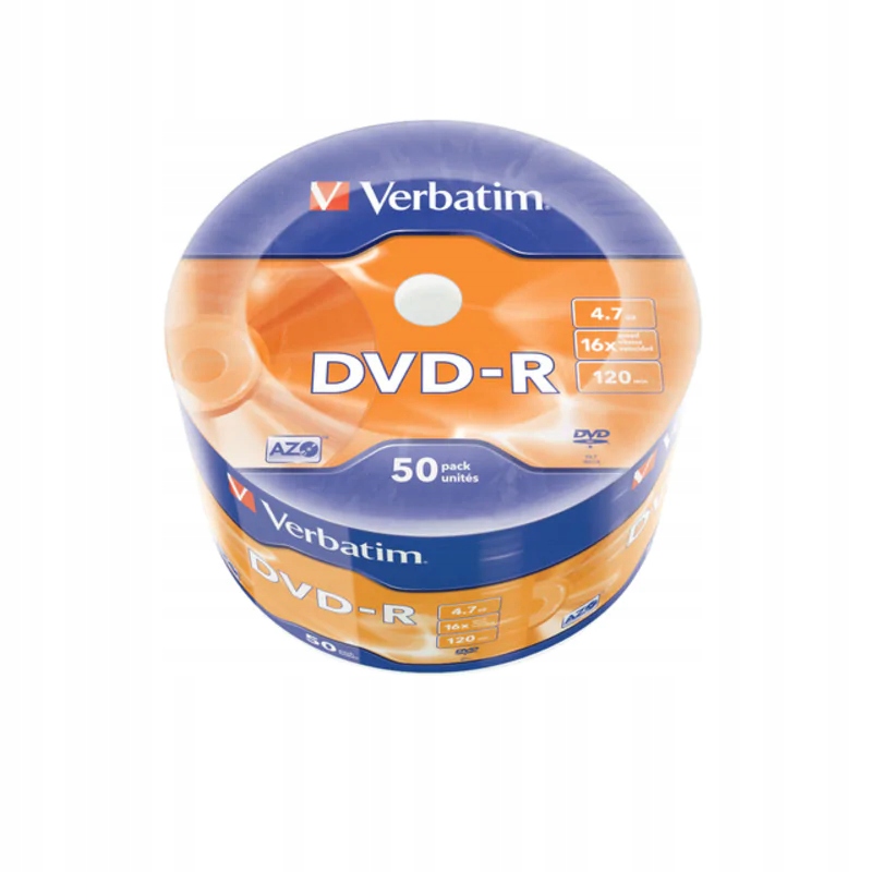 Płyta DVD Verbatim 43788 (4,7GB; 16x; 50szt.;