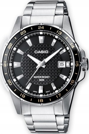 Zegarek Męski CASIO MTP-1290D 1A2V +GRAWER, gratis