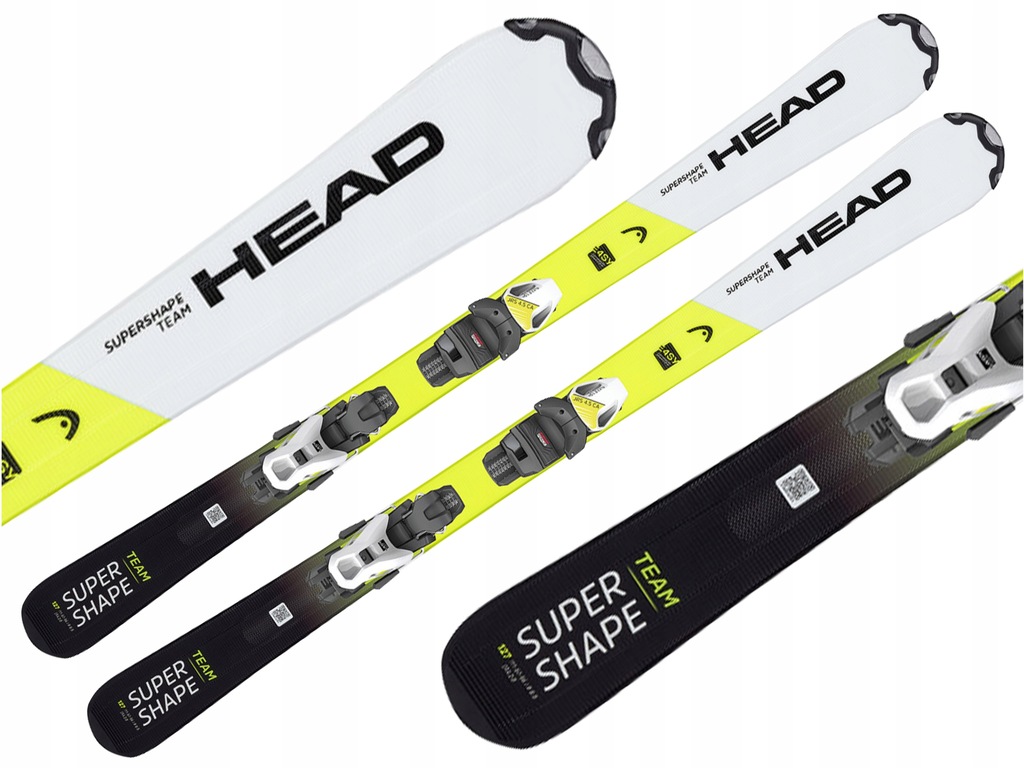 スキー 24-24.5 HEAD RAPTOR SUPERSHAPE HEAD JR Supershape Team Easy w/ JRS 4.5 or 7.5 GW CA Binding
