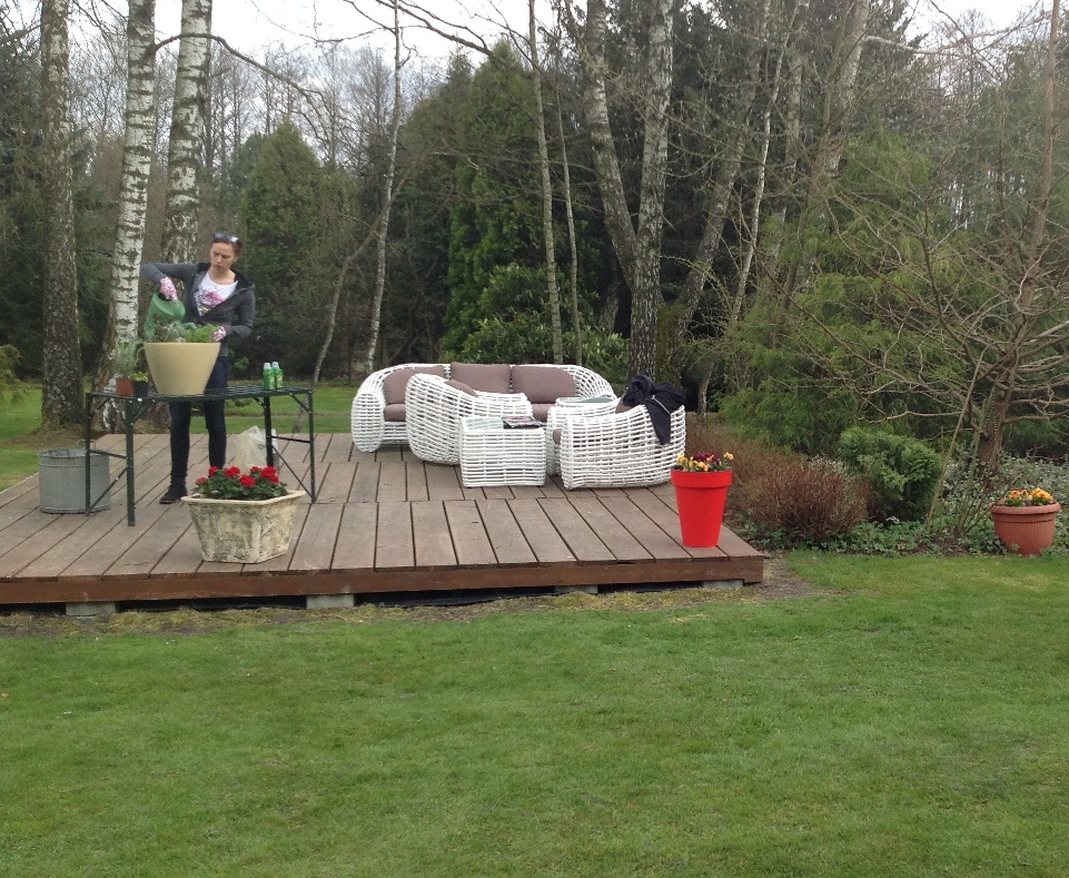 acm TARAS WOLNOSTOJĄCY 3X3m Z DREWNA EGZOTYCZNEGO