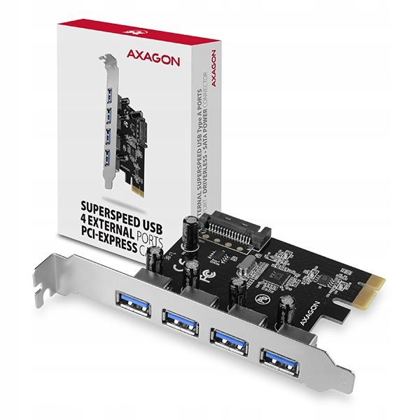 Купить Контроллер Axagon PCEU-430VL PCI-Ex 4x USB 3.0: отзывы, фото, характеристики в интерне-магазине Aredi.ru