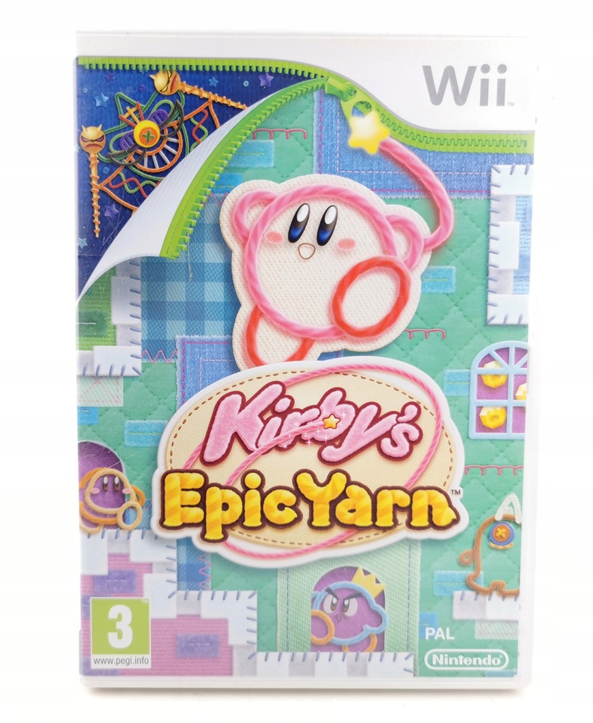 KIRBY'S EPIC YARN Wii