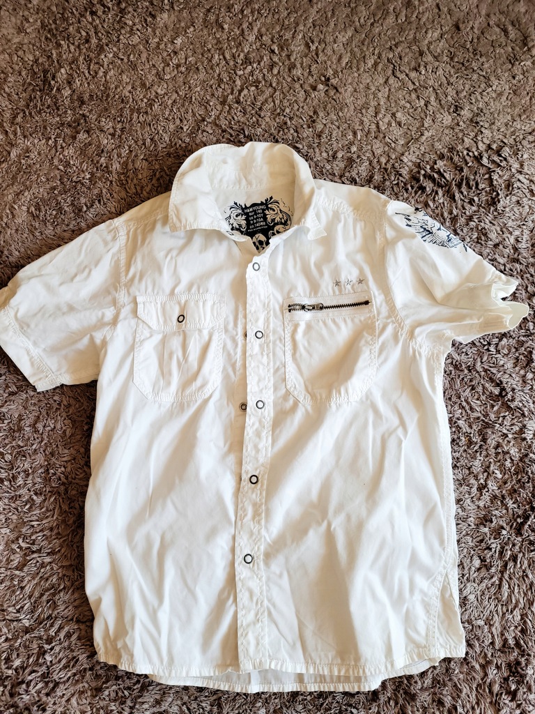 Biała koszula H&M 134-140 cm