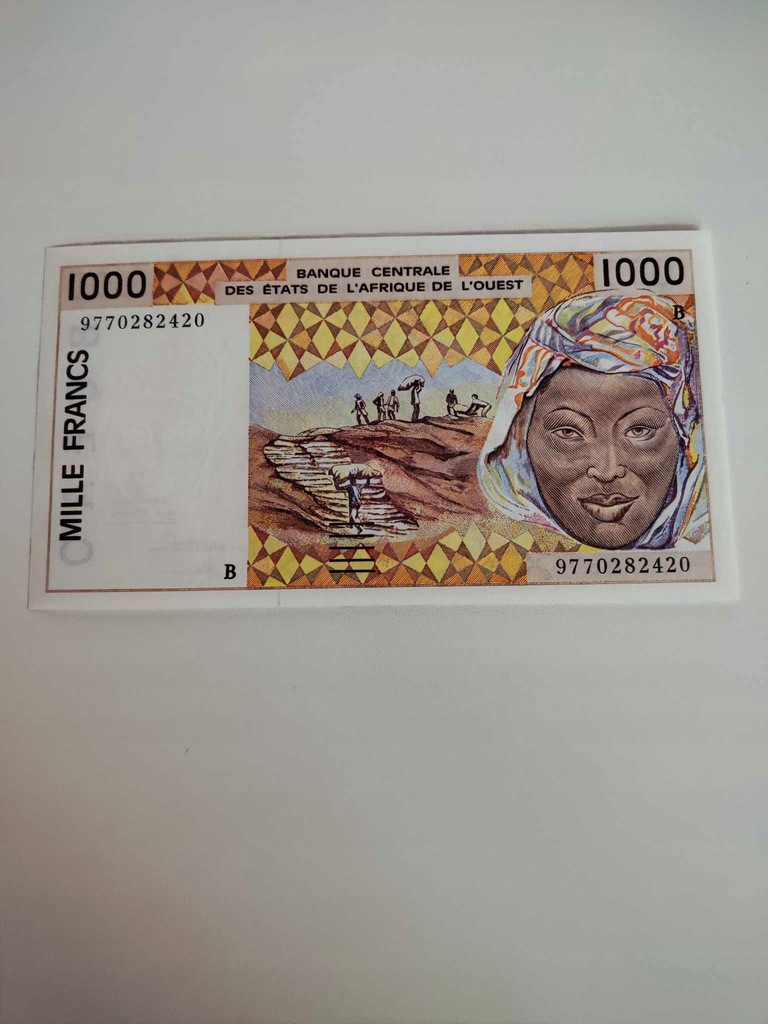 Benin - 1000 Franków - 1997 - UNC