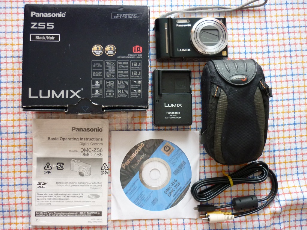 Panasonic Lumix DMCZS5/TZ8 w b. dobrym stanie. 11422660200