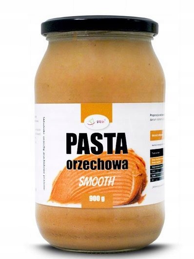 PASTA ORZECHOWA SMOOTH 900G 6 SZTUK KREM ORZECHOWY