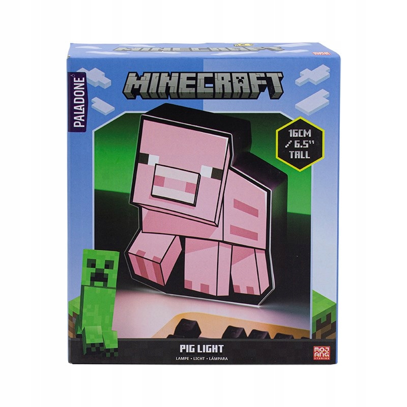 LAMPKA MINECRAFT - PIG