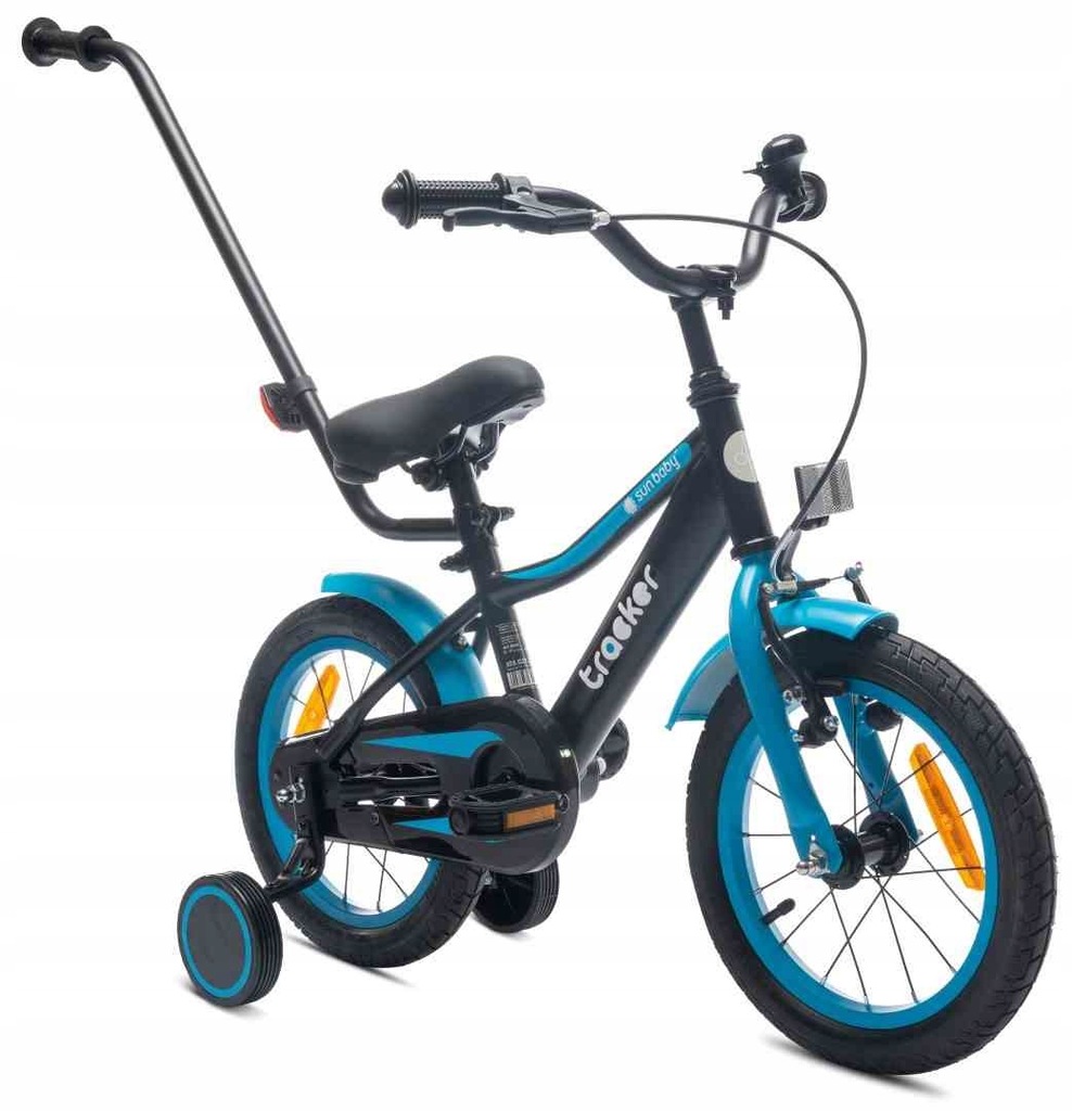 Rowerek dla chłopca 14 cali Tracker bike z pchacze