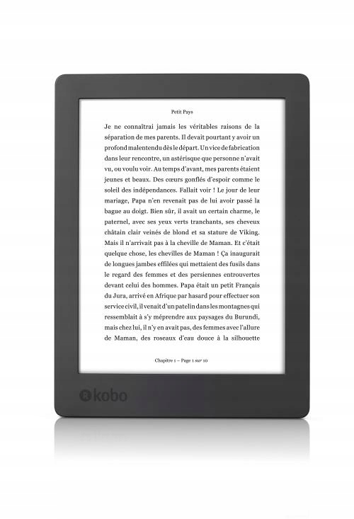 Czytnik E-Book Kobo Aura H2O 8 GB czarny