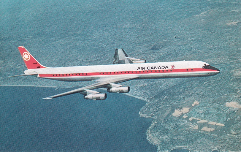 SAMOLOT - DOUGLAS DC-8 - AIR CANADA