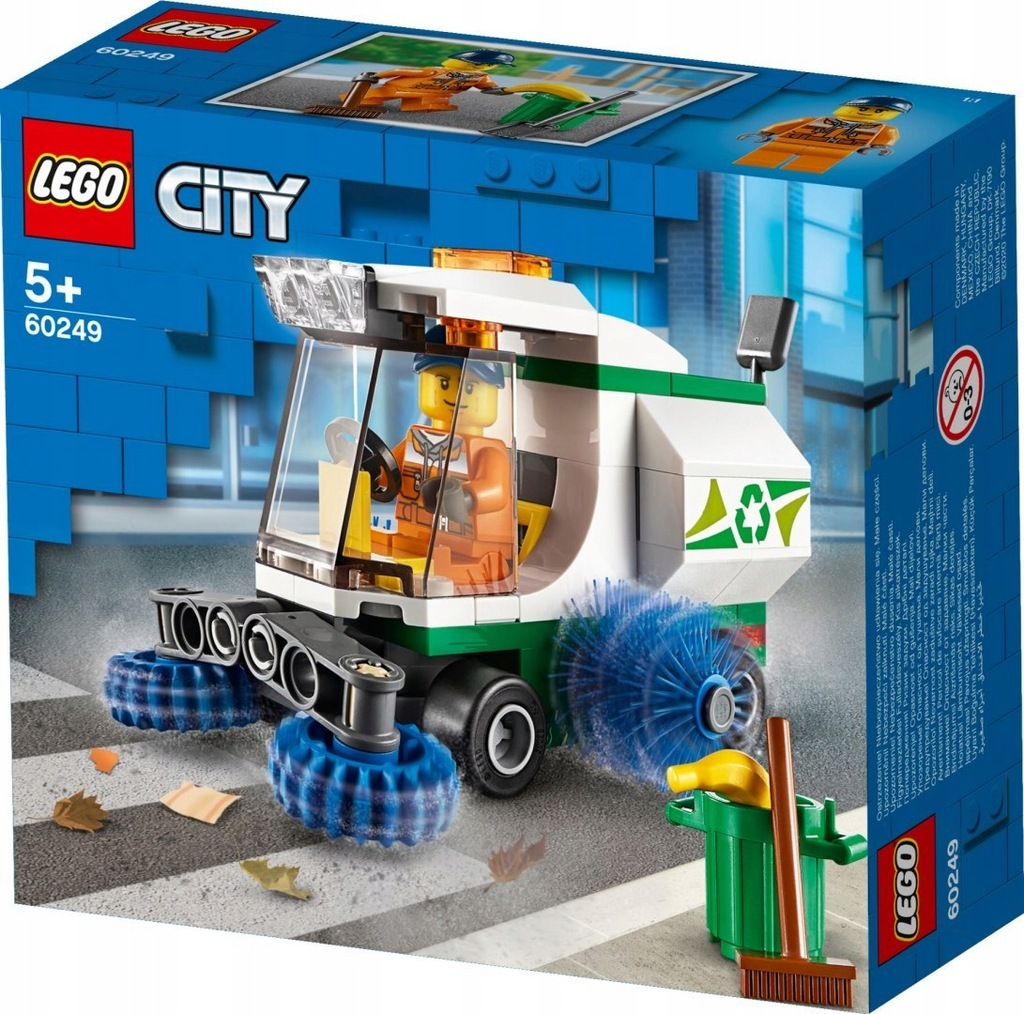 Klocki LEGO City 60249 Zamiatarka