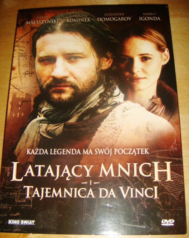 DVD - LATAJĄCY MNICH I TAJEMNICA DA VINCI