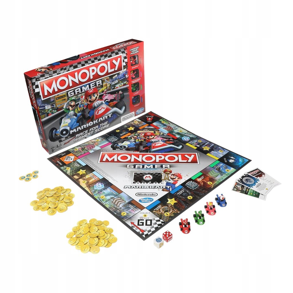 Купить HASBRO MONOPOLY GAMER MARIO KART PL E1870: отзывы, фото, характеристики в интерне-магазине Aredi.ru