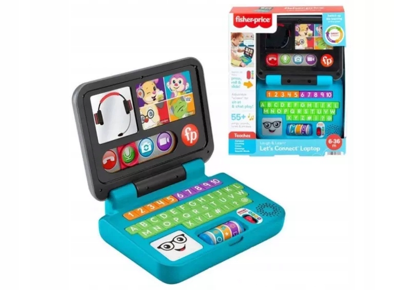 FISHER-PRICE EDUKACYJNY LAPTOP MALUCHA HHX33/ NA PREZENT! OKAZYJNA CENA