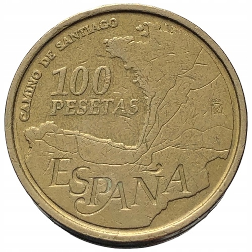 62397. Hiszpania - 100 peset - 1993r.