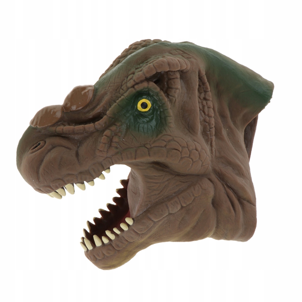Rotocast Dinosaur Head Hand Puppet Rysunek Zabawki 12262017440