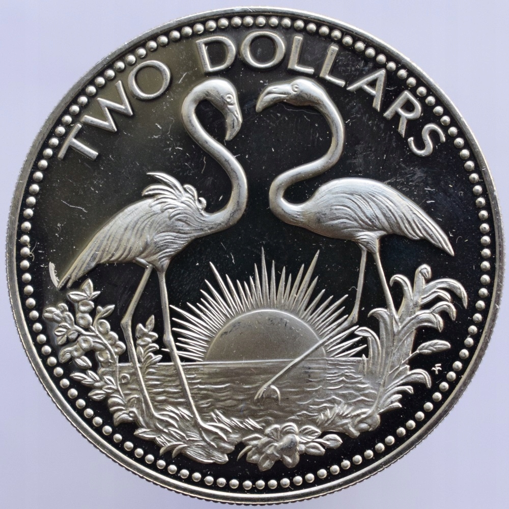 1974 Bahamy Elżbieta II - 2 dolary