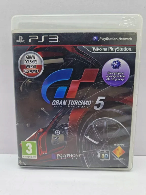 GRANTURISMO 5 THE REAL DRIVING SIMULATOR PS3