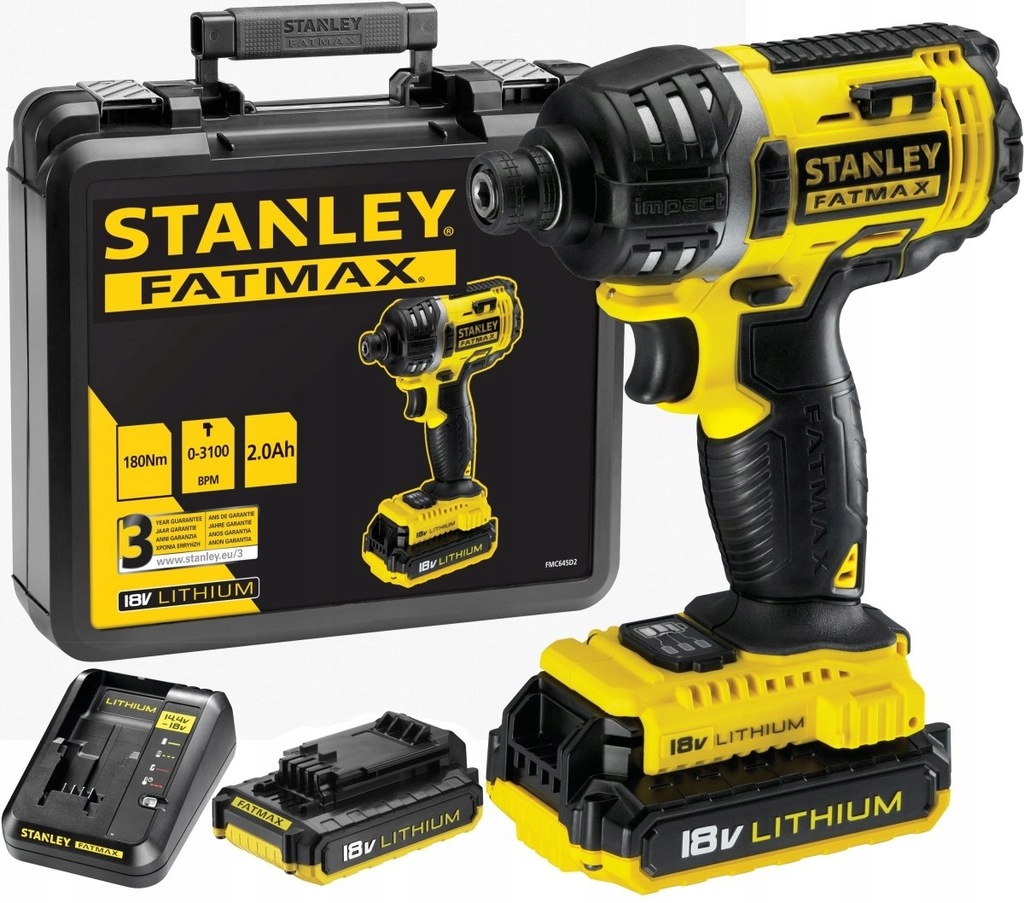 Zakrętarka Stanley FATMAX FMC645D2 18V 2x 2.0Ah