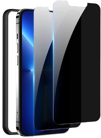 2x Szkło hartowane 9H prywatyzujące iPhone 13 Pro Max 14 pro max 15 pro max