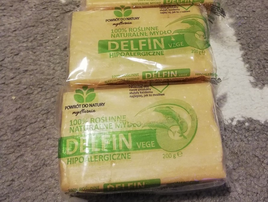 NATURALNE MYDŁO "DELFIN VEGE" 200 g - 2 szt