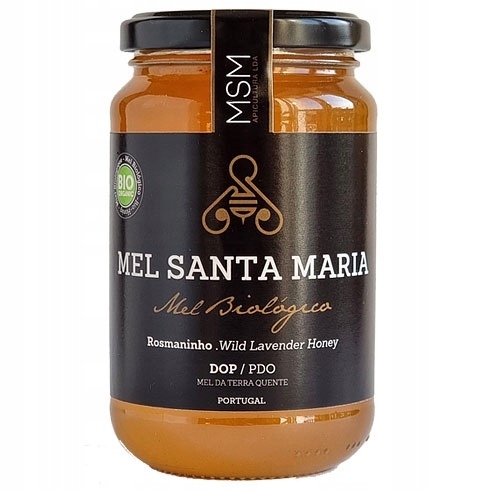 Miód lawendowy BIO Santa Maria DOP 500g Portugalia