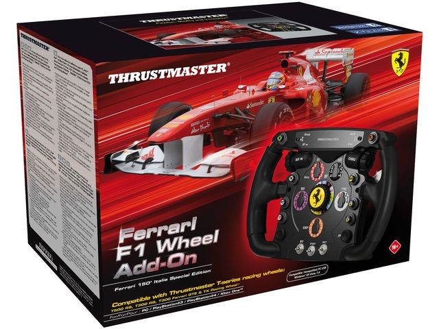 Купить Дополнительный руль Thrustmaster Ferrari F1 4160571: отзывы, фото, характеристики в интерне-магазине Aredi.ru