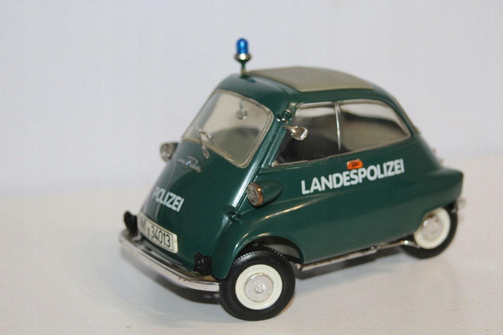 REVELL BMW ISETTA 250 1955r miniauto POLIZEI 1/18