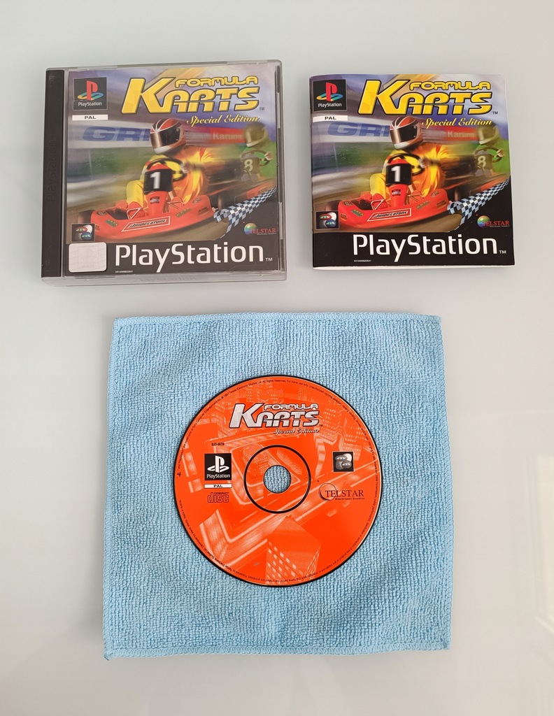 FORMULA KARTS SPECIAL EDITION PSX PS1 KOMPLETNA PLAYSTATION