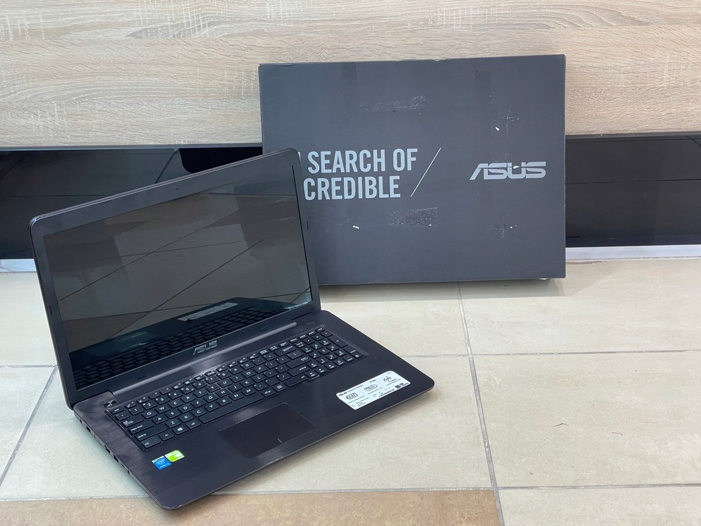 Laptop Asus X756U |KOMPLET| - 13566376011 - oficjalne archiwum Allegro