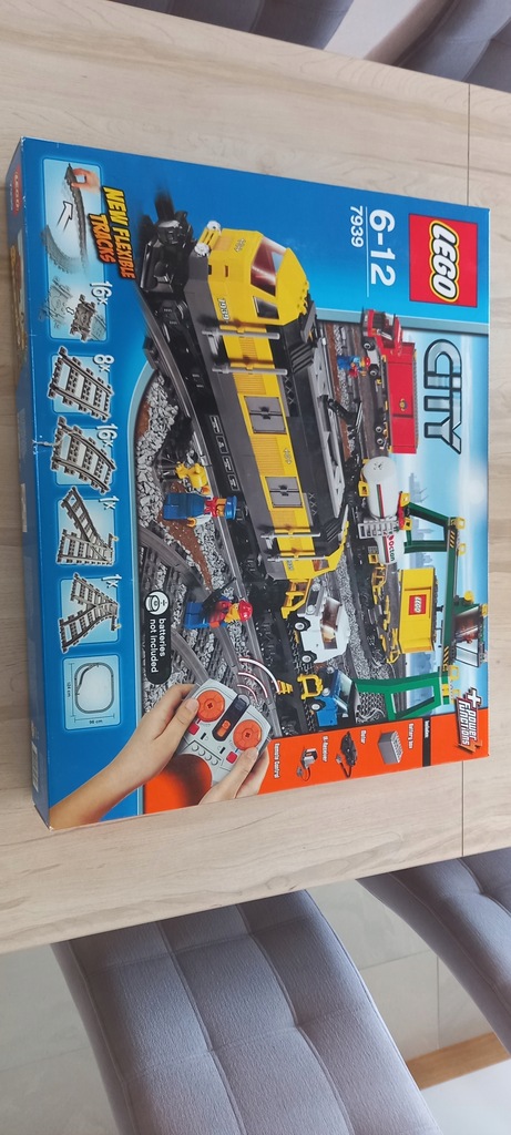 Lego 7939 City Pociąg towarowy - 12720144101 - oficjalne archiwum Allegro