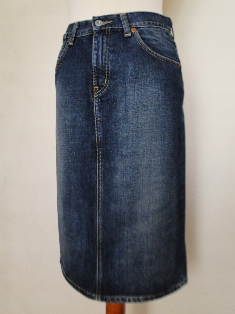 BIG STAR jeansowa spódnica midi rozmiar 27 -S