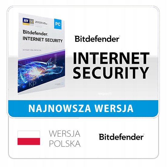 Bitdefender Internet Security 10PC / 2Lata NOWA