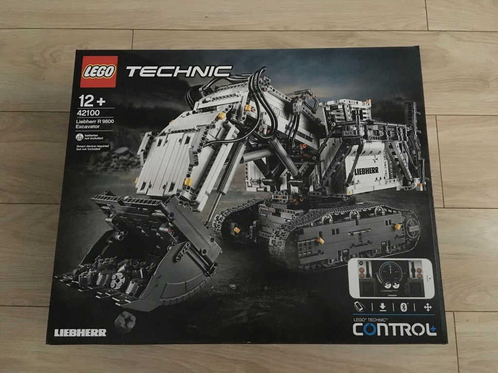 Lego Technic Koparka Liebherr R 9800 42100