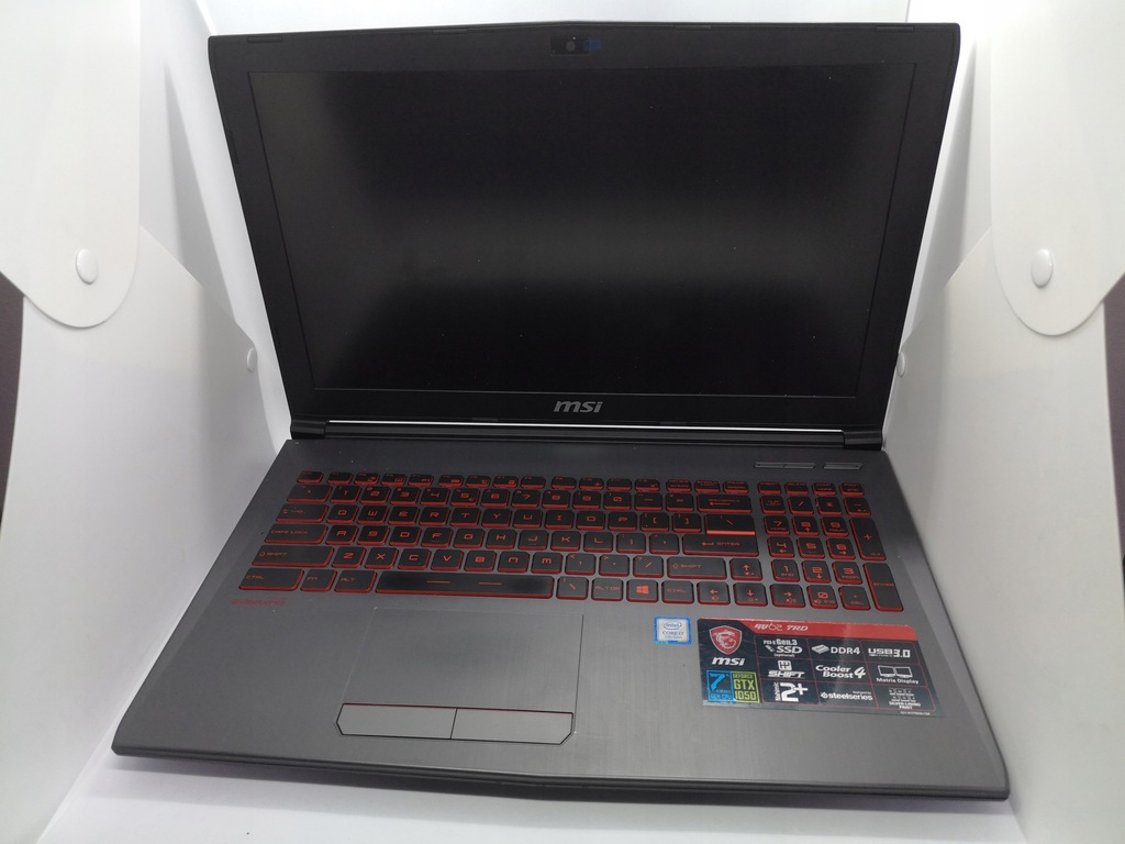 LAPTOP GAMINGOWY MSI MS-16J9 I7 7700HQ 256SSD 8GB - 8622722120 ...