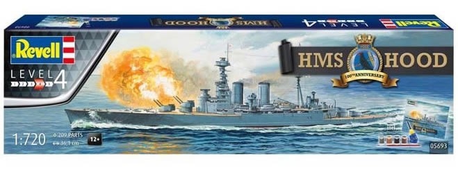 Купить REVELL GIFT 100 YEARS OF HMS HOOD 05693 1:720: отзывы, фото, характеристики в интерне-магазине Aredi.ru
