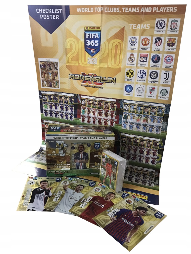 Купить ПОДАРОЧНАЯ КОРОБКА FOOTBALL CARDS 2020 FIFA 365 LIMITED XXL: отзывы, фото, характеристики в интерне-магазине Aredi.ru