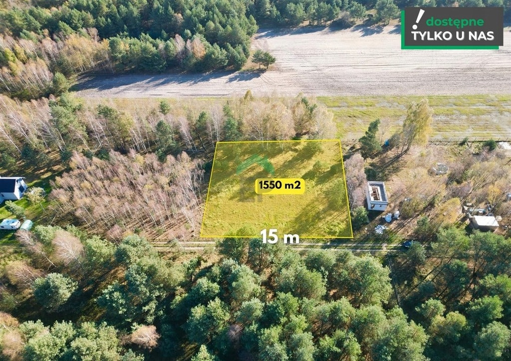 Działka, Mokrzesz, Mstów (gm.), 1550 m²