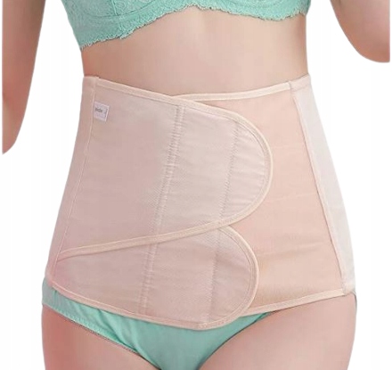 Pas ciążowy podtrzymujący brzuch Beżowy rozmiar M