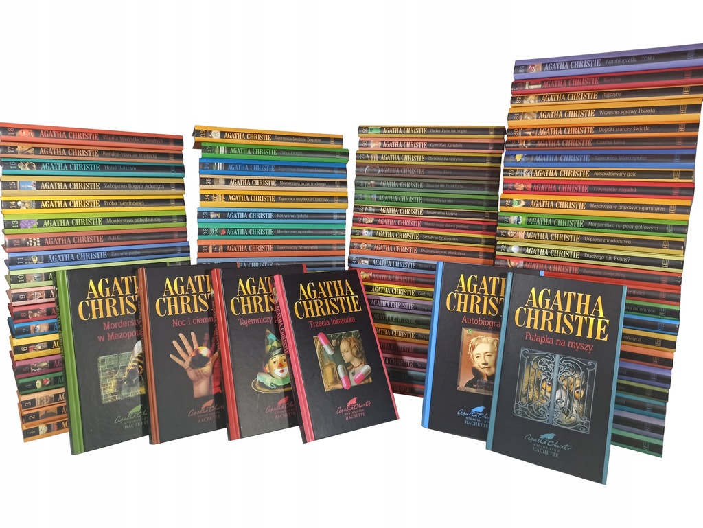 Agatha Christie / Kolekcja Hachette / Komplet 1-86
