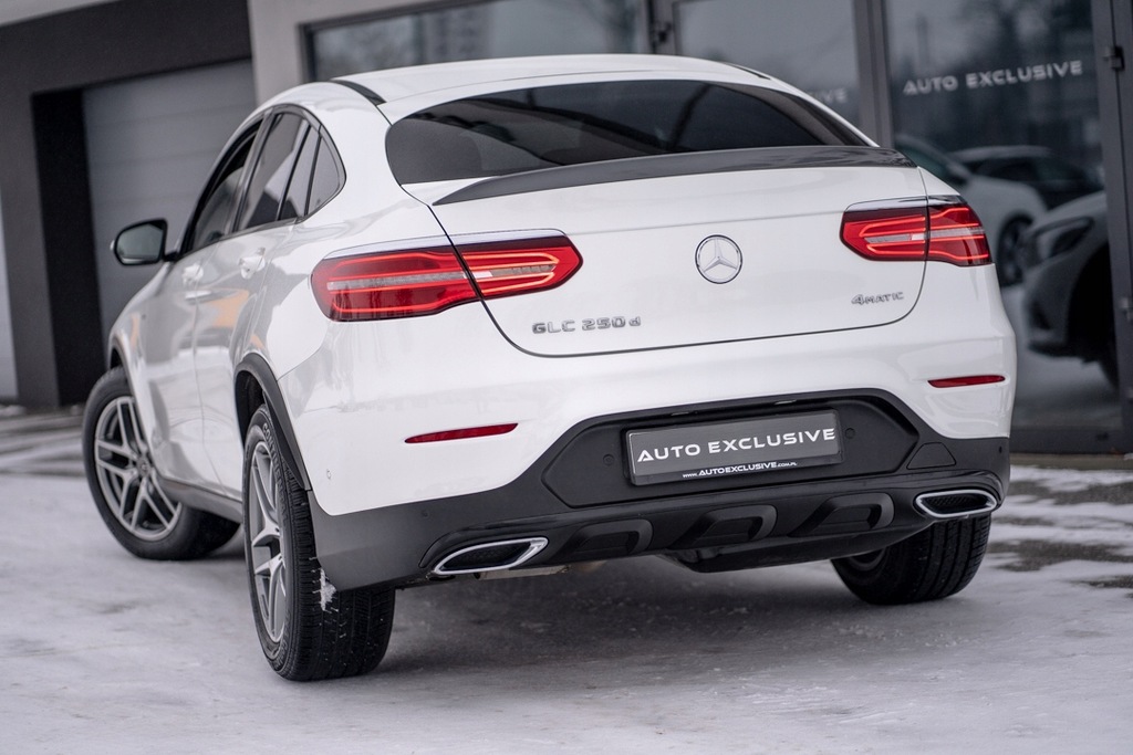 GLC COUPE 250CDI 170KM - SALON PL -AMG - BIAŁY-LED