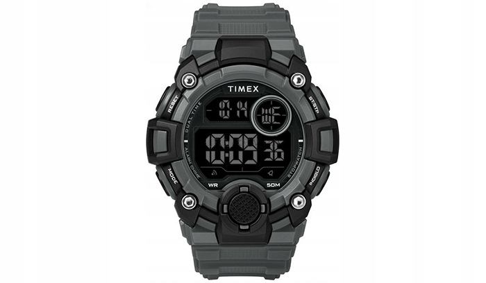 Timex - Zegarek A-Game DGTL Watch - Czarny / szary
