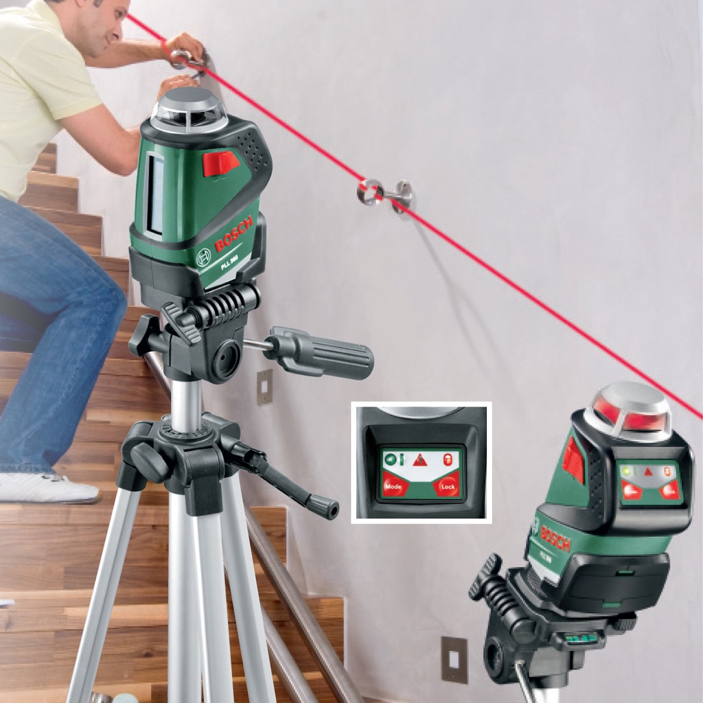 BOSCH LASER KRZYŻOWY PLL 360 POZIOMICA LASEROWA 1 - 8381325849 ...