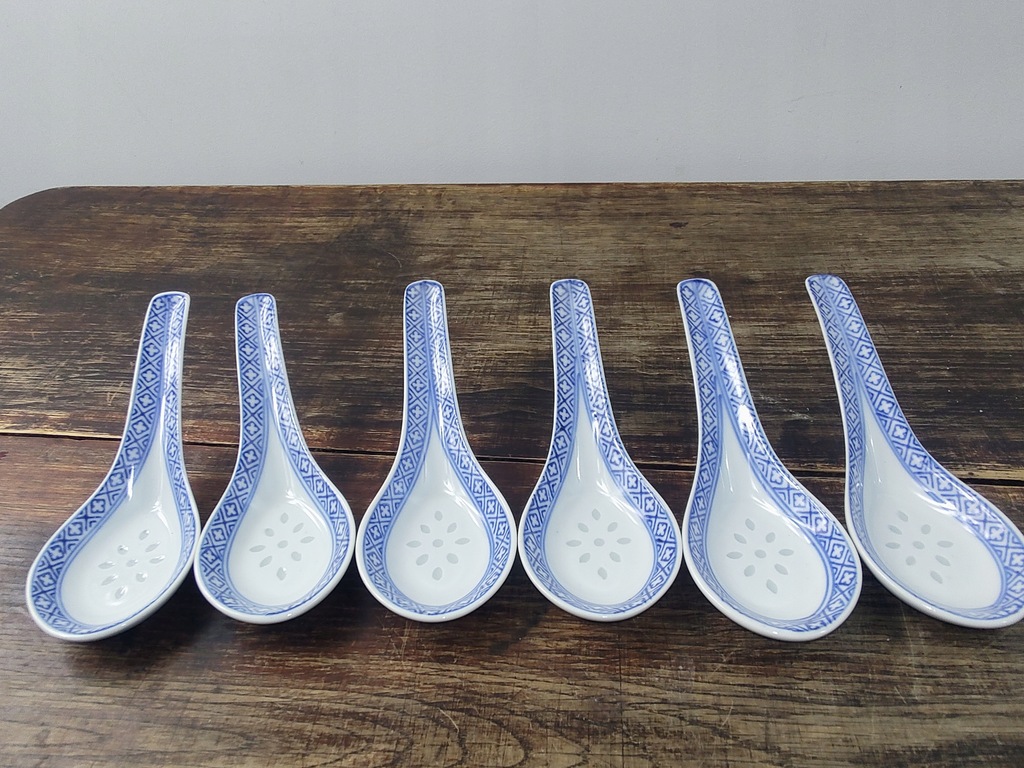 Łyżki porcelanowe ,Chiny porcelana ryżowa